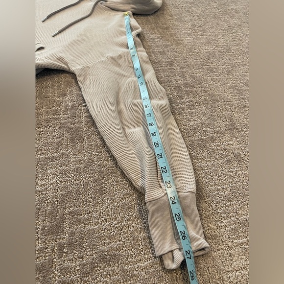 Athleta Balance Waffle Knit Hoodie Sweatshirt, Size XXS, Tinsel Purple, Casual - Picture 11 of 15